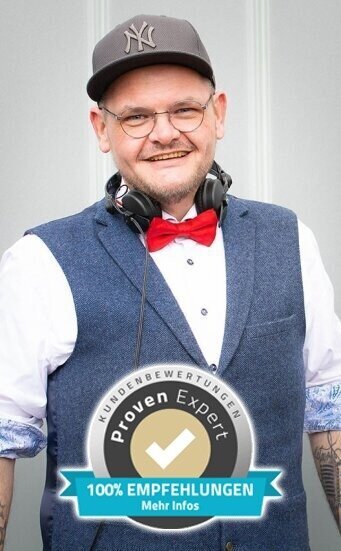 DJ Titschy ist Euer Hochzets-DJ in NRW mit 100% Kundenzufriedenheit